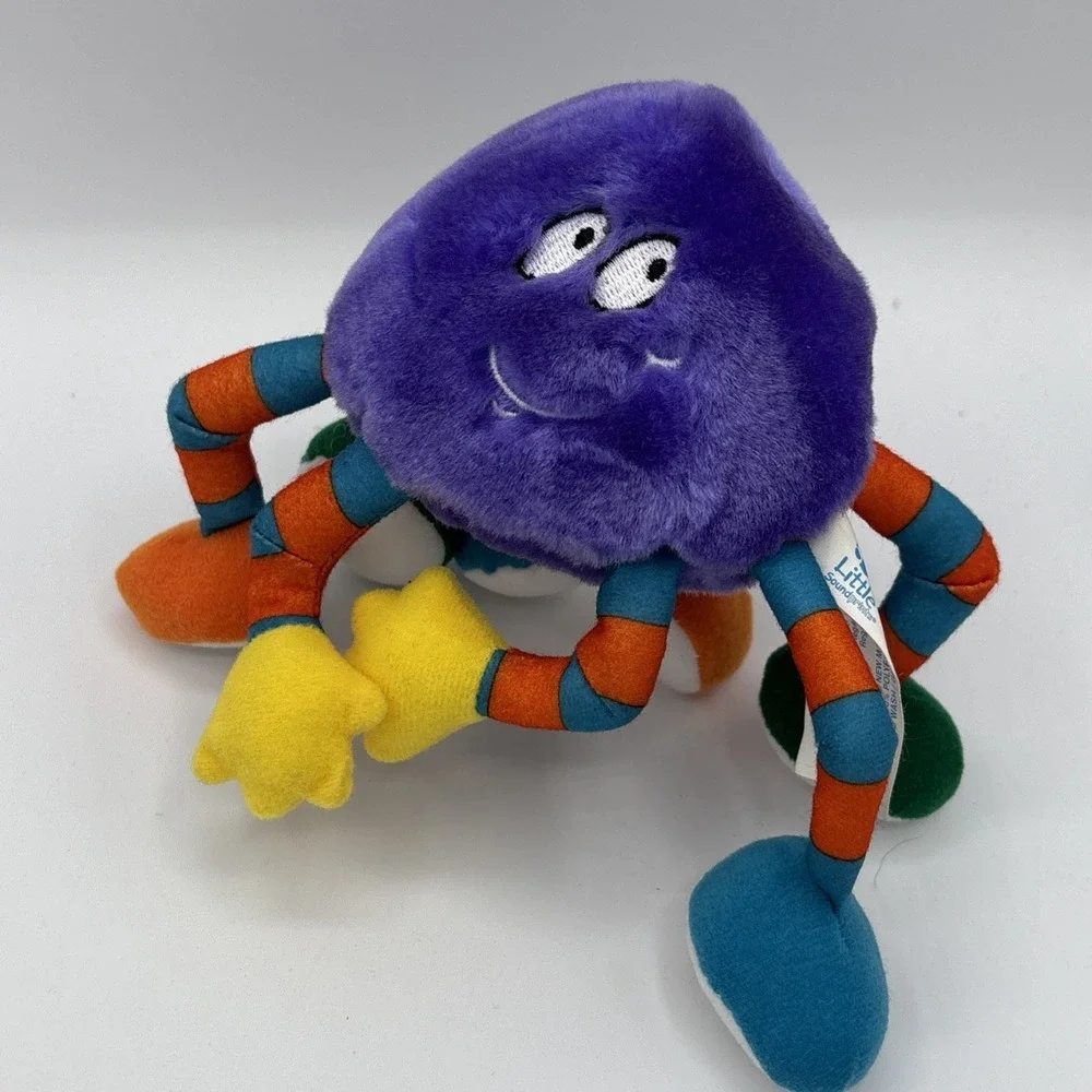 Soundprints Mother Goose ITSY BITSY SPIDER Finger Puppet Plush Mini Stuffed Toy - Picture 6 of 8